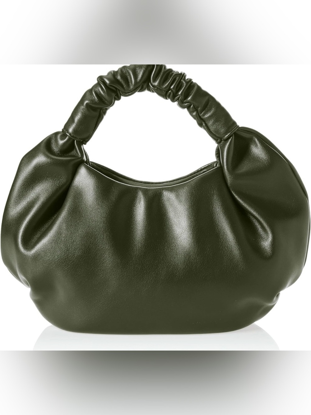 The Drop Dark Green Handle Bag, NWT
